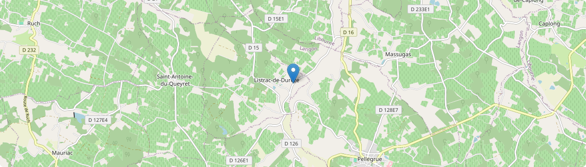 Listrac-de-Durèze - Carte