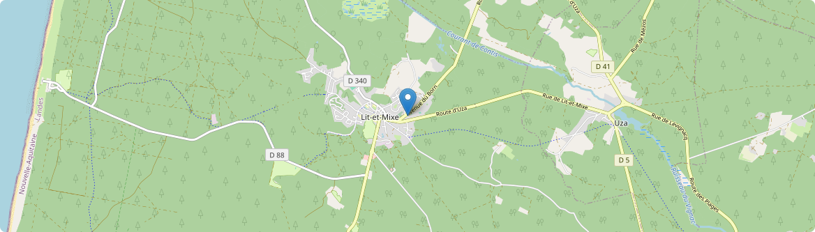 Lit-et-Mixe - Carte