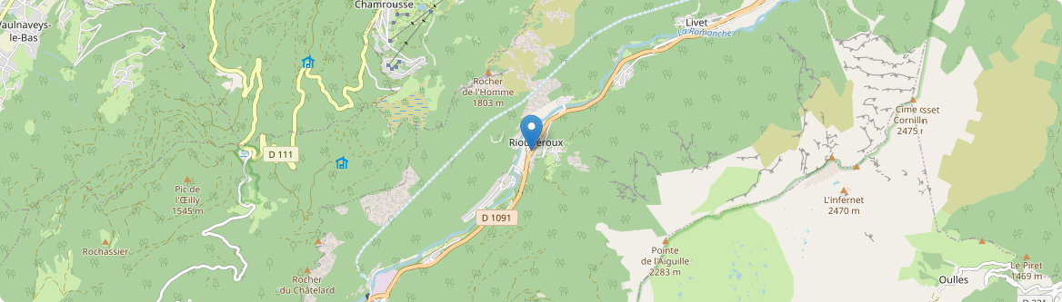 Livet-et-Gavet - Carte
