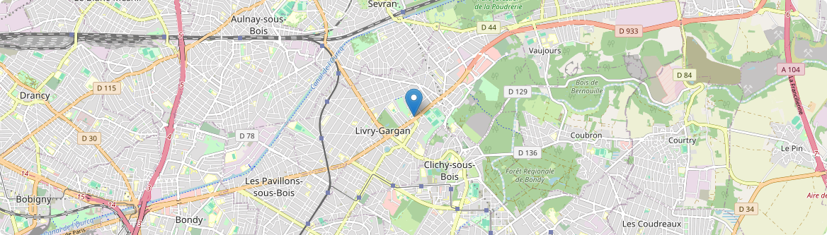 Livry-Gargan - Carte