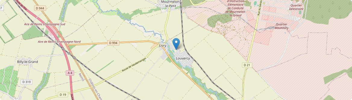 Livry-Louvercy - Carte