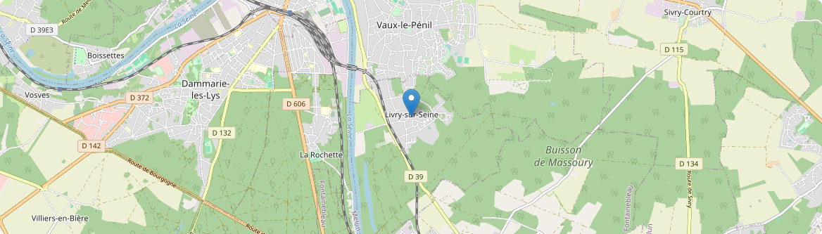 Livry-sur-Seine - Carte