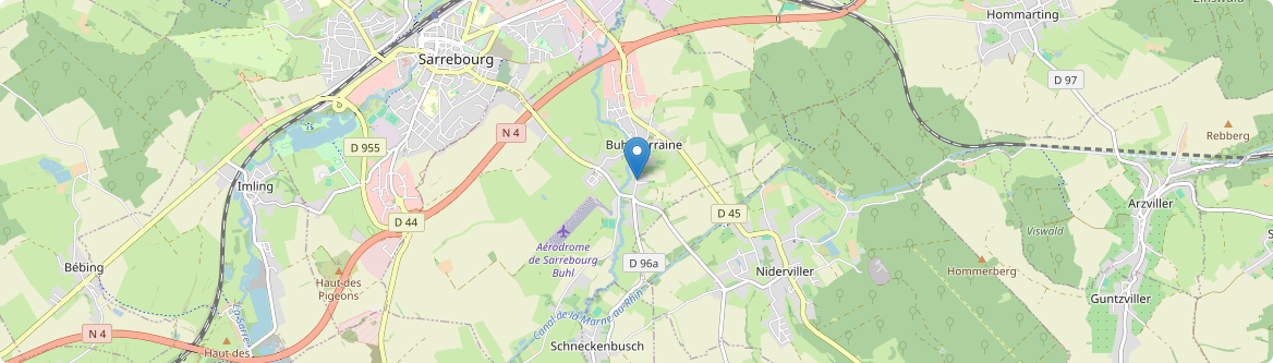 Lixheim - Carte