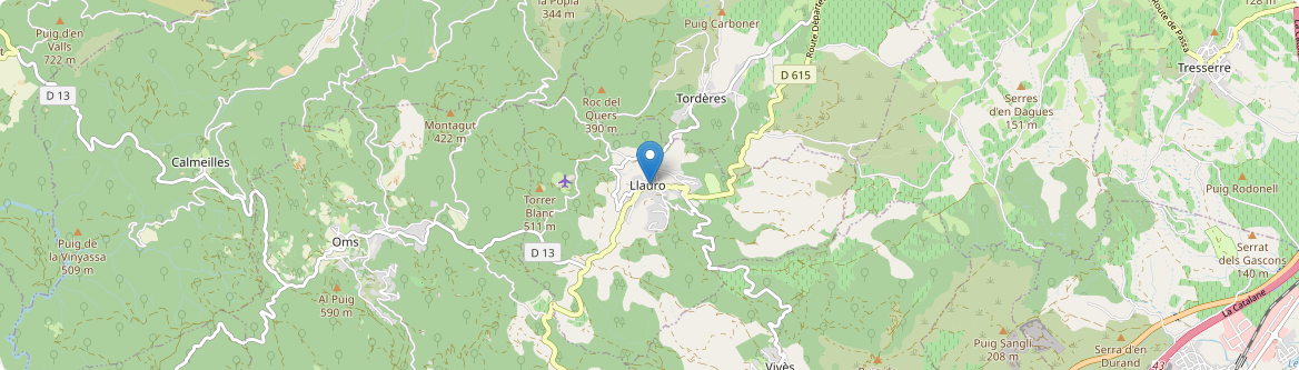 Llauro - Carte