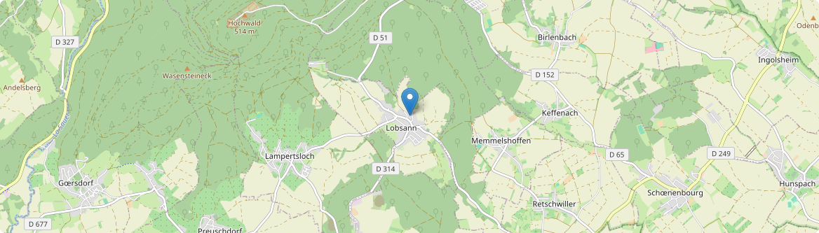 Lobsann - Carte