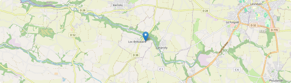 Loc-Brévalaire - Carte