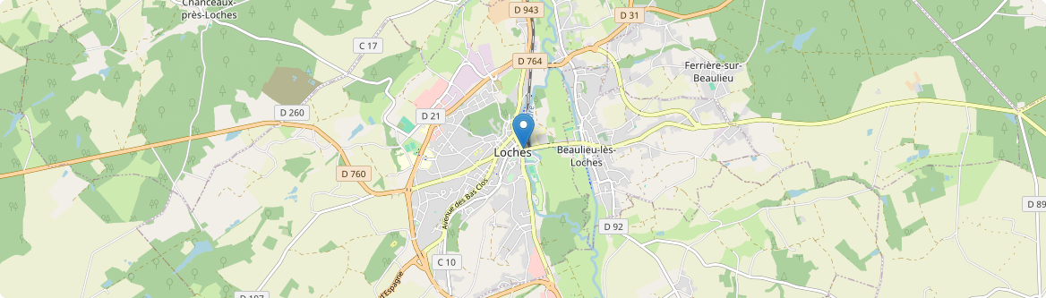 Loches - Carte