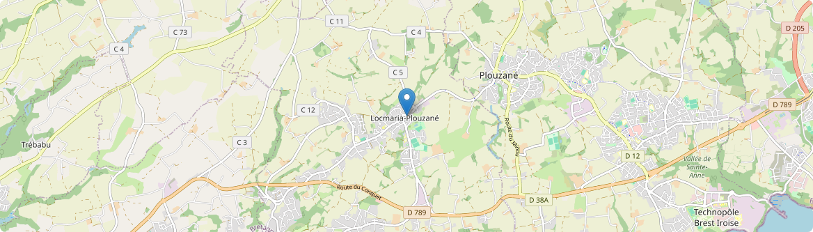 Locmaria-Plouzané - Carte