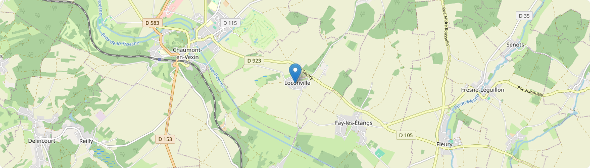 Loconville - Carte