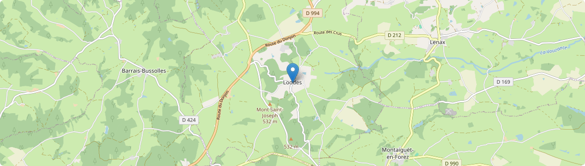 Loddes - Carte