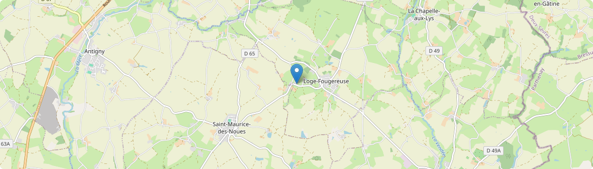 Loge-Fougereuse - Carte