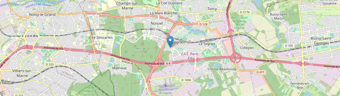 Lognes - Carte