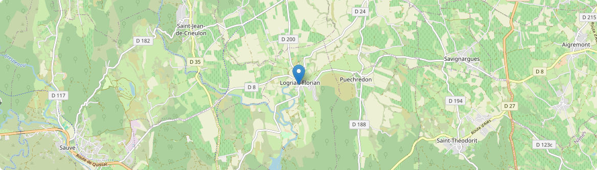 Logrian-Florian - Carte