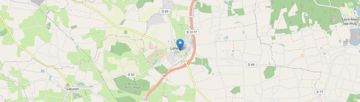 Lohéac - Carte
