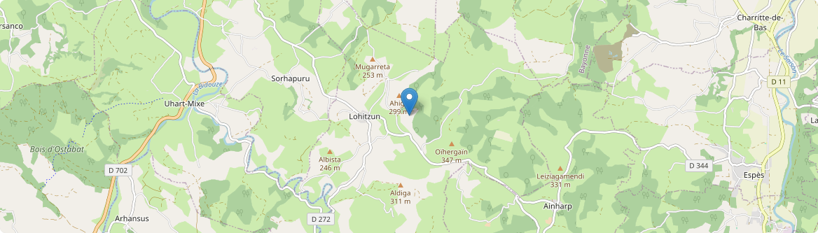 Lohitzun-Oyhercq - Carte