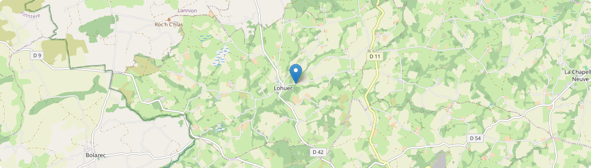 Lohuec - Carte