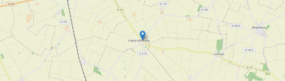 Loigny-la-Bataille - Carte
