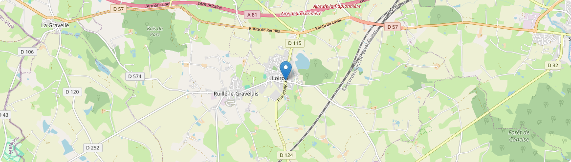 Loiron-Ruillé - Carte