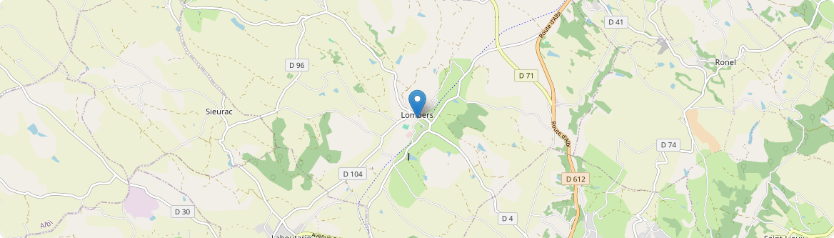 Lombers - Carte