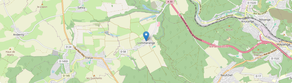 Lommerange - Carte