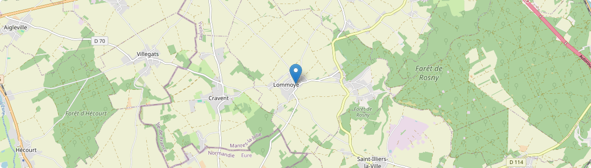 Lommoye - Carte