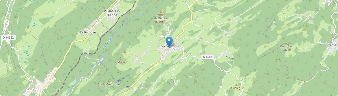 Longchaumois - Carte