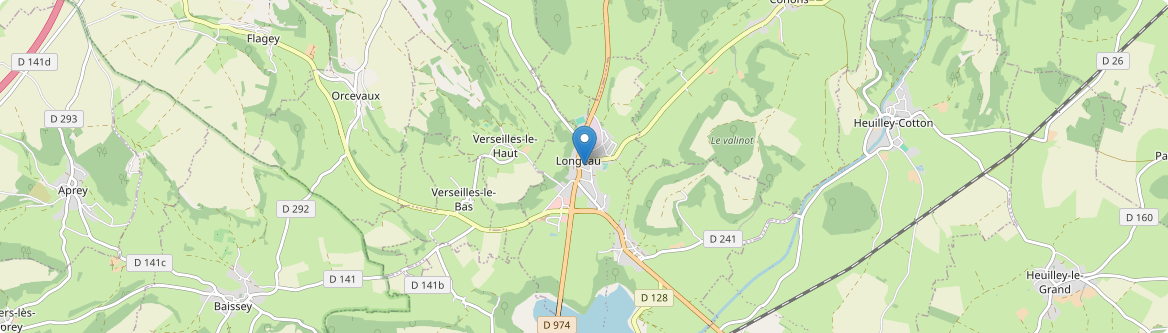 Longeau-Percey - Carte