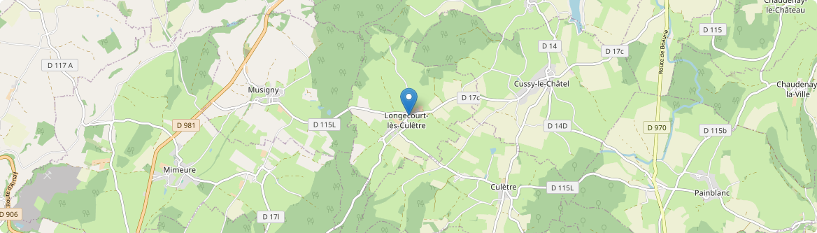 Longecourt-lès-Culêtre - Carte