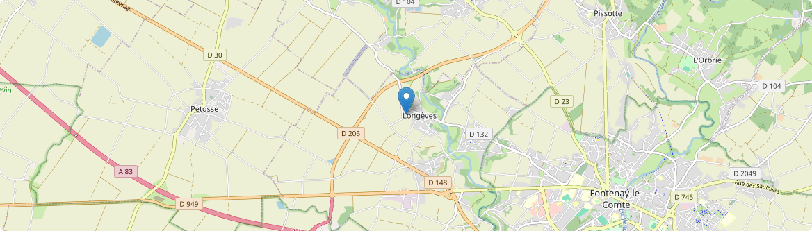 Longèves - Carte
