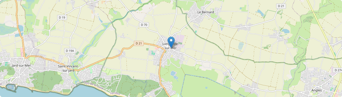 Longeville-sur-Mer - Carte