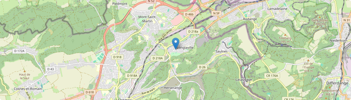 Longlaville - Carte