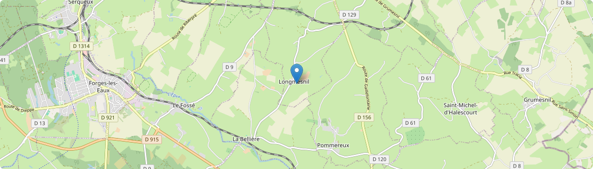 Longmesnil - Carte