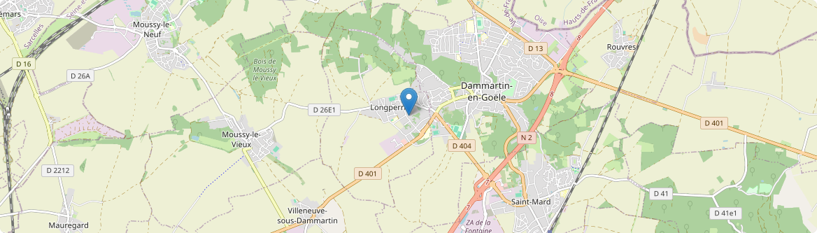 Longperrier - Carte