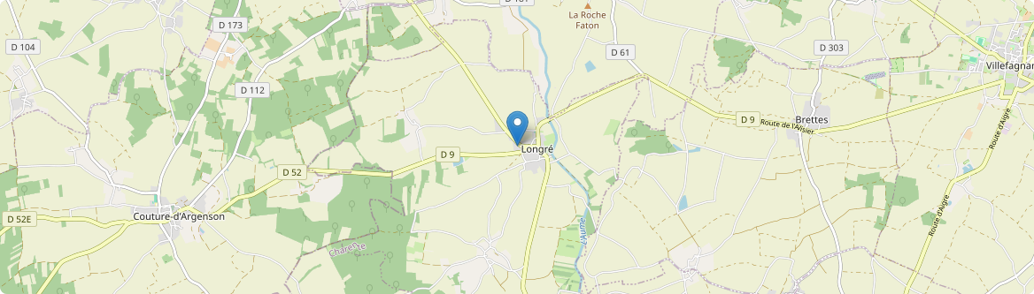 Longré - Carte