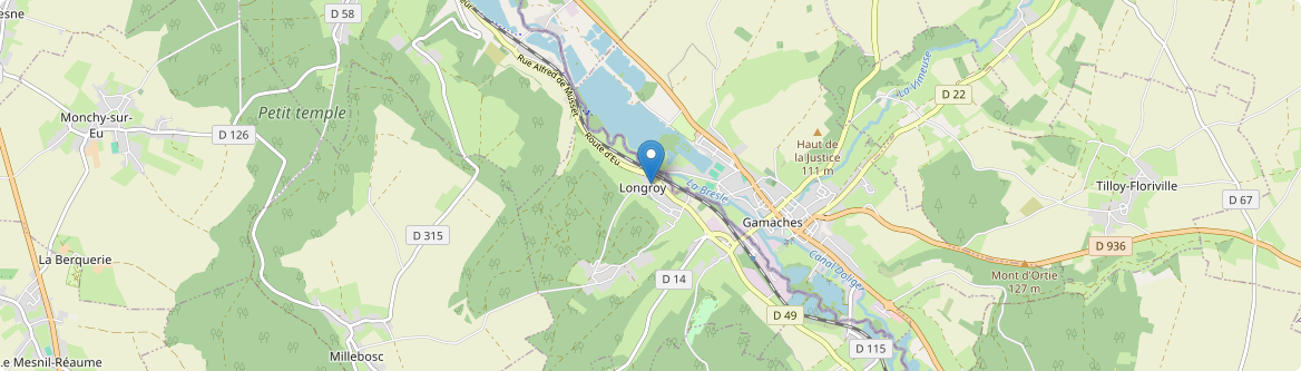 Longroy - Carte