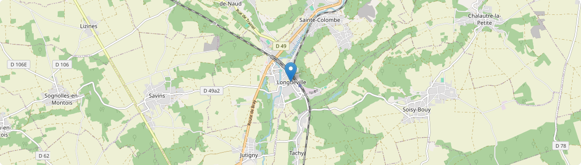 Longueville - Carte