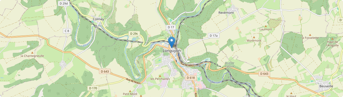 Longuyon - Carte