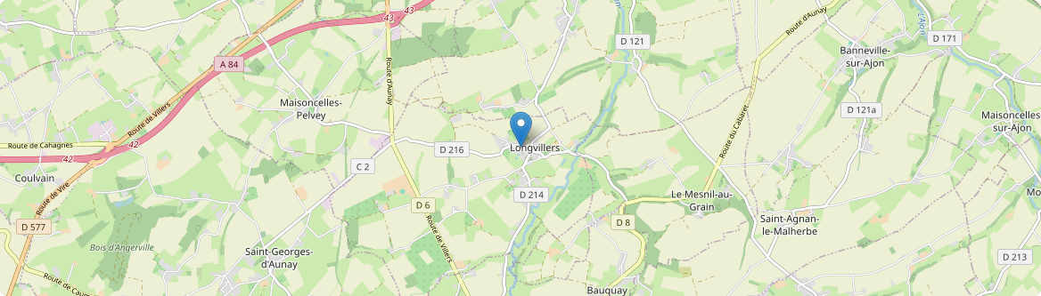Longvillers - Carte