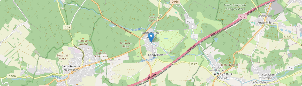 Longvilliers - Carte