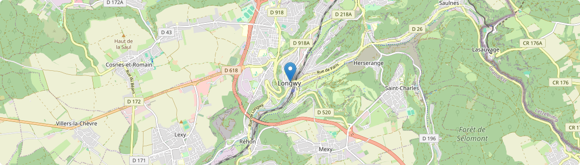 Longwy - Carte