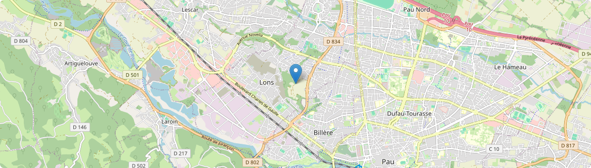 Lons - Carte