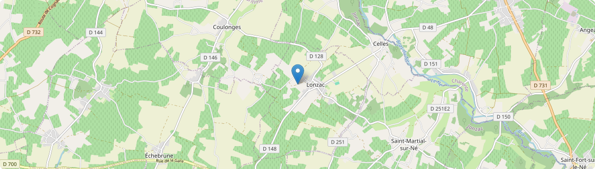 Lonzac - Carte