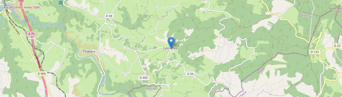 Lorcières - Carte