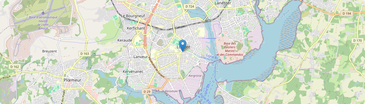 Lorient - Carte