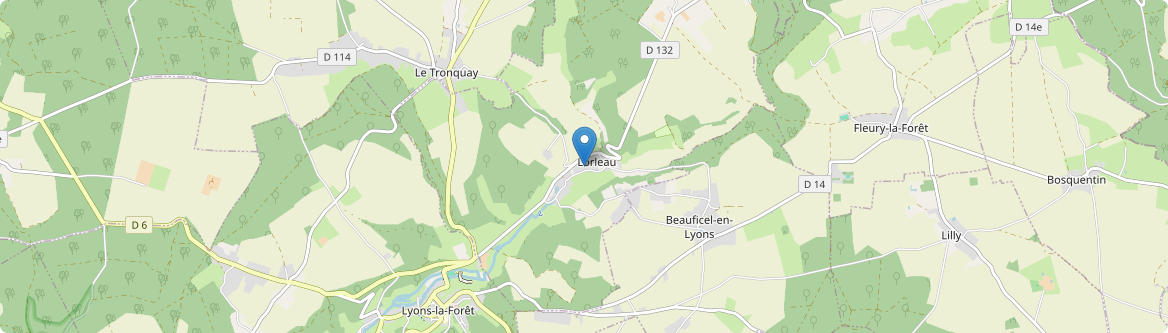 Lorleau - Carte