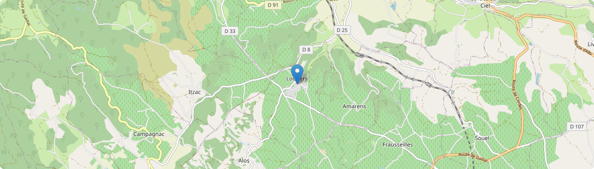 Loubers - Carte