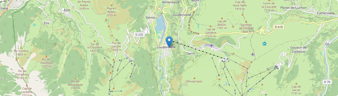 Loudenvielle - Carte