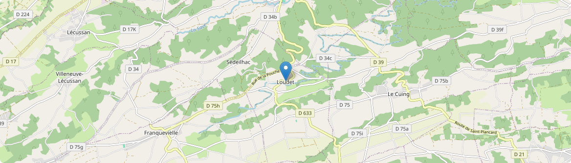 Loudet - Carte