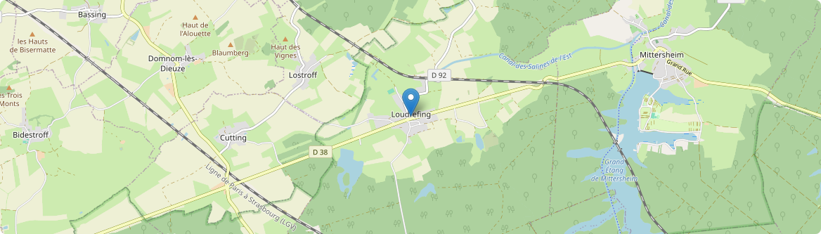 Loudrefing - Carte