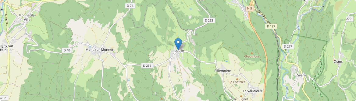 Loulle - Carte